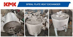 Intercambiador de calor espiral desmontable